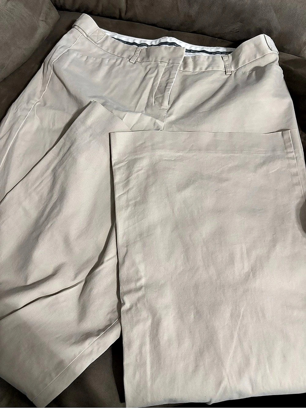 Express Editor Pants Trousers in beige Size 10
